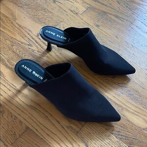 Anne Klein Black Women's Mules